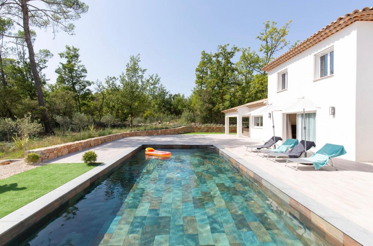 Superbe Villa Seillans La Grande Bastide Avec Piscine, Jardin, Climatisation Et Salle De Sport Экстерьер фото